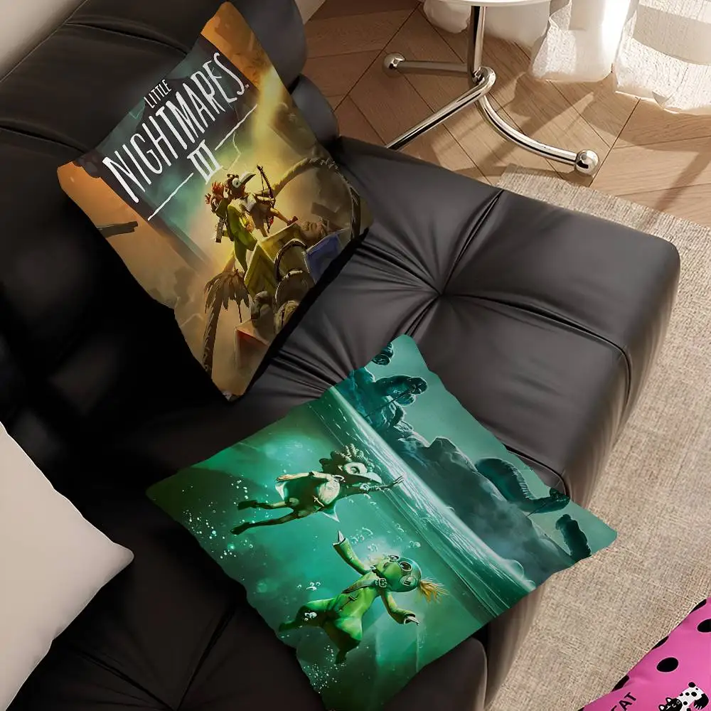 Game L-Little Nightmares pillow cover sofa cushion cover home room decoration children gift