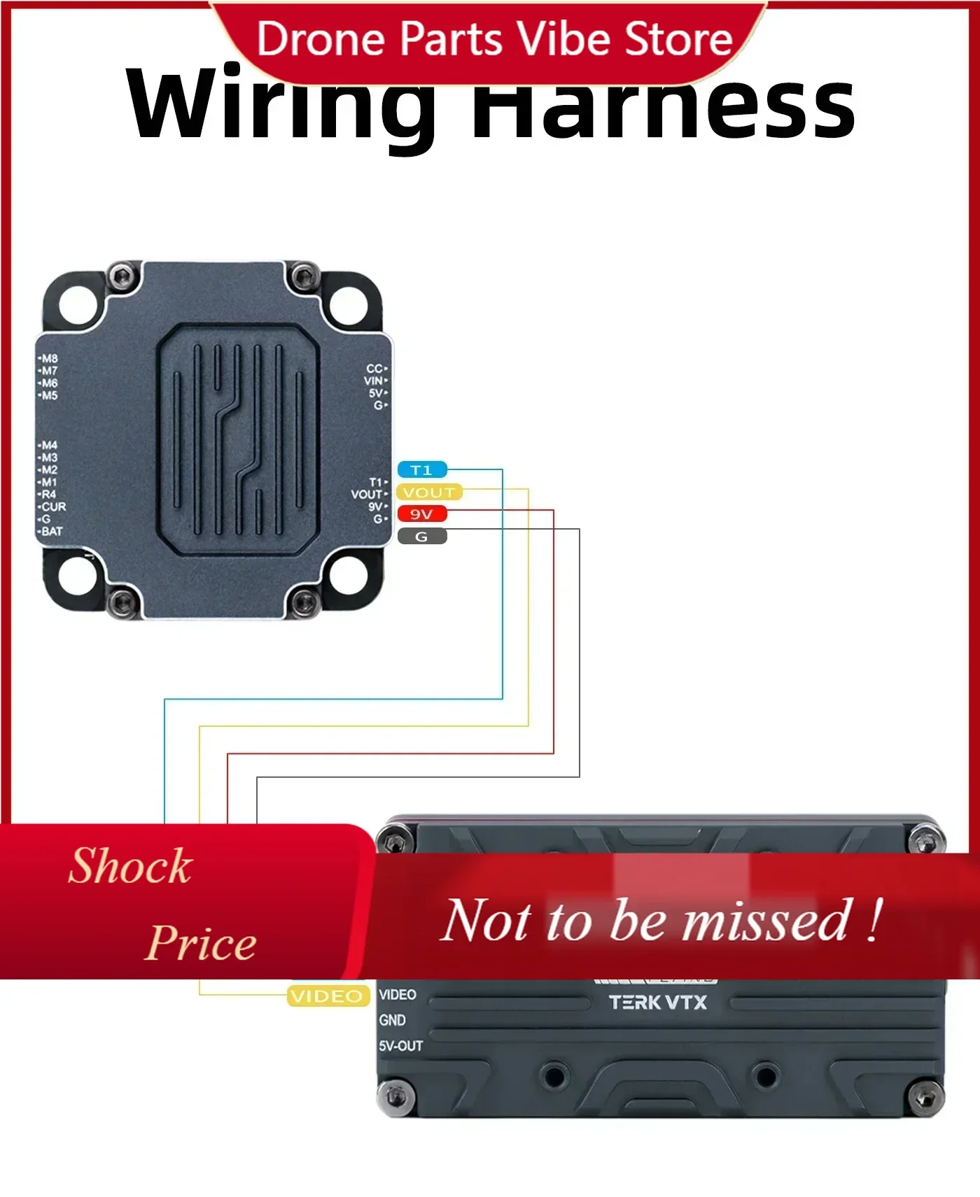 

Аналоговый видеопередатчик DP Axisflying TERK 5.8G 5W – с радиатором | Операционная система (ОС) | для FPV-дронов для фристайла и дальних полетов