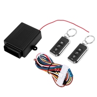 12V Universal Car Alarm Systems Remote Central Kit Door Lock Vehicle Keyless Entry System Central Locking With Remote Control