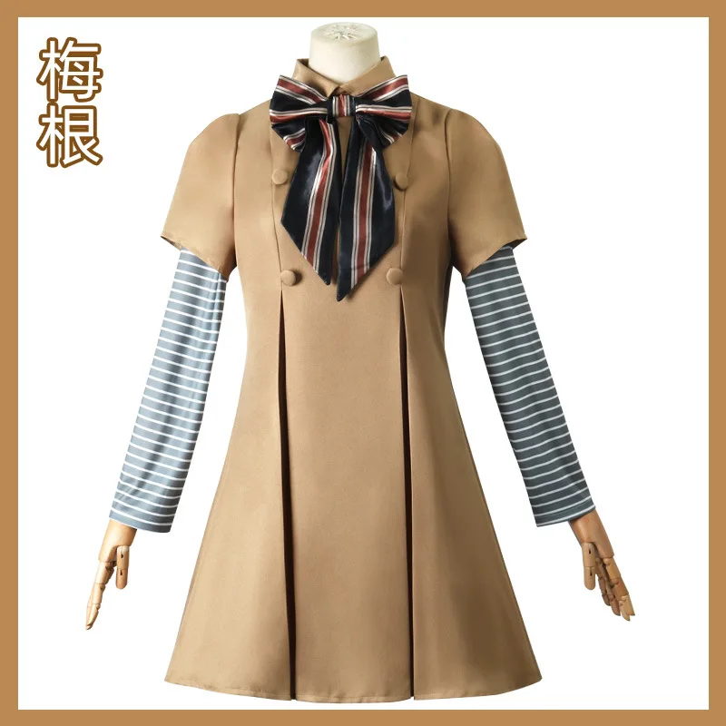 M3gan megan cosplay dr adulto loween traje étnico palco traje feminino faion verão 2025 ting