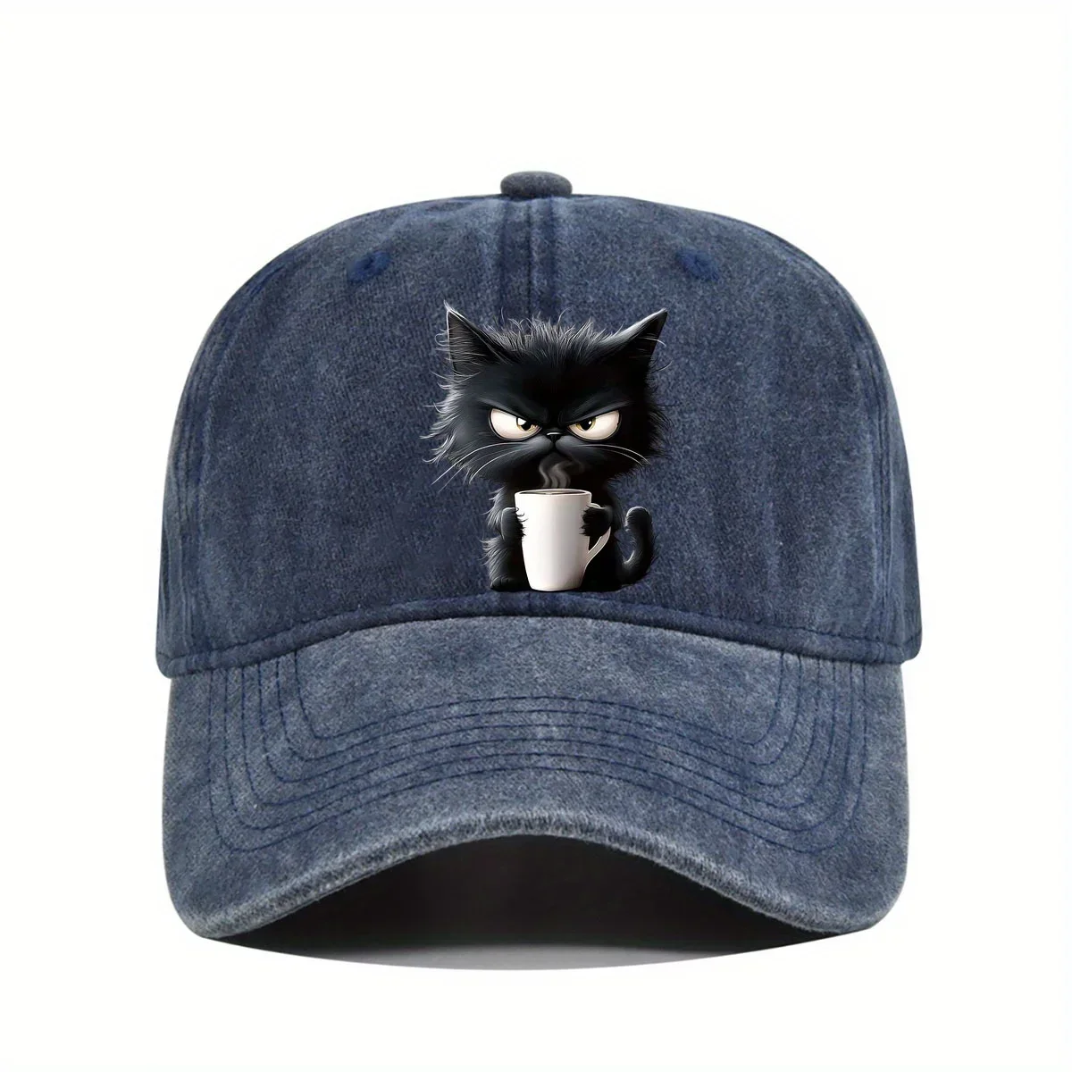 2026 Unisex Cotton Baseball Cap Casual Pre-Bent Brim Sun Hat, Breathable And Adjustable, Made of Light And Non-Elastic Fabric St