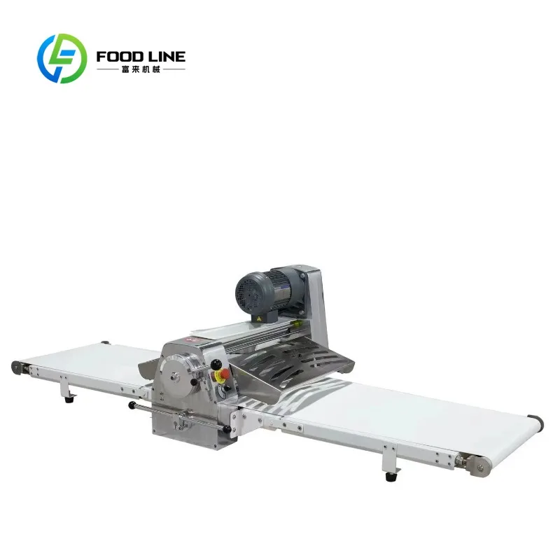 Customized Dough Sheeter Machine Multifunctional Pizza Dough Roller for Croissant and Puff Pastry Making in Commercial Bakeries