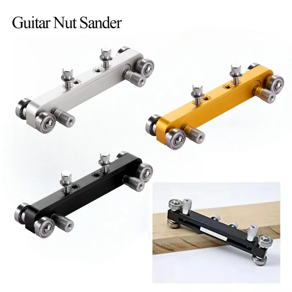 

Инструмент для точной настройки гитарных седел и нутов Miwayer: шлифовальный инструмент для седел и нутов из алюминиевого сплава и нержавеющей стали