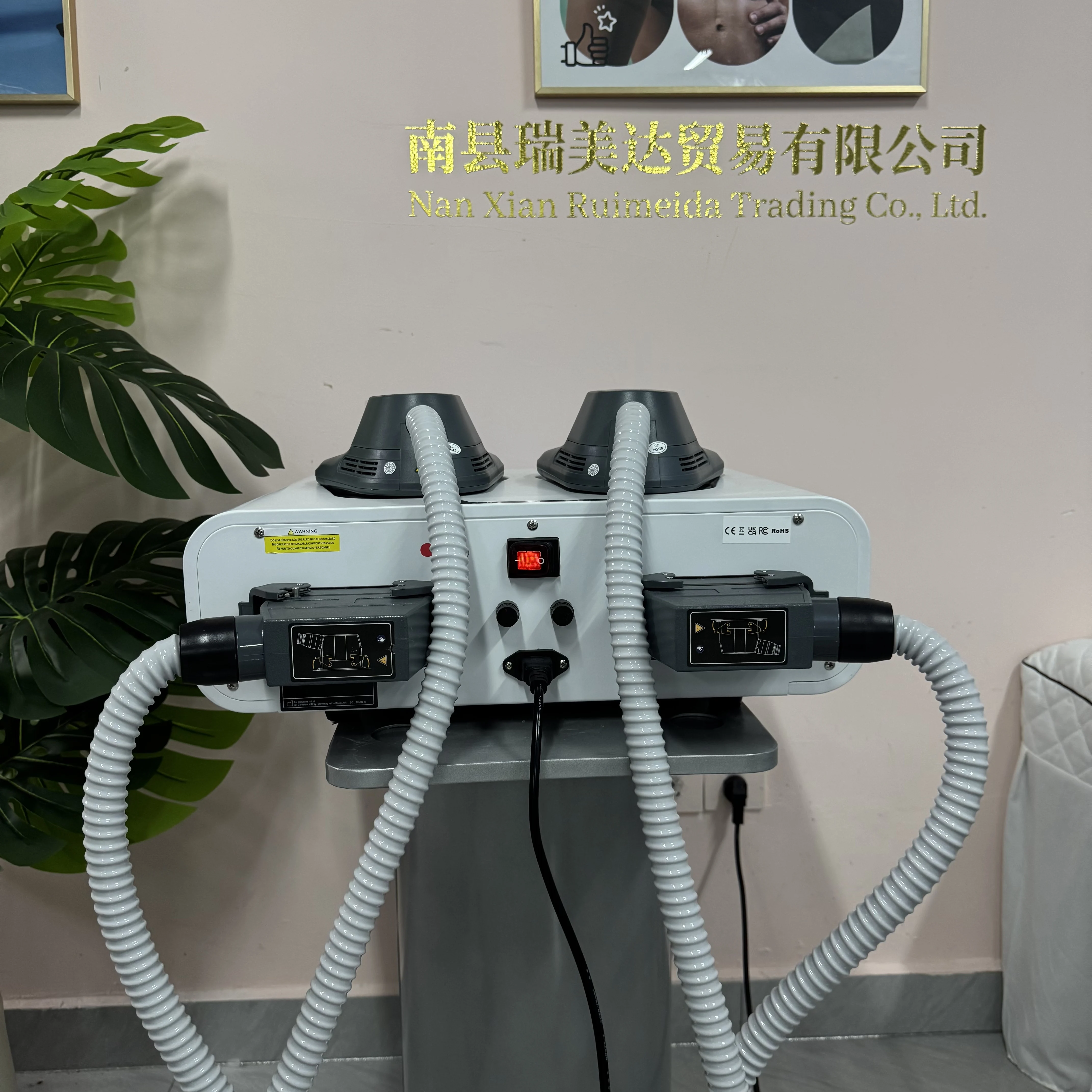 Myoslim Body Slim Sculpt Muscle Stimulate Fat Removel 6500W Eletric Machine Hi-emt RF Weight Lose Portable Electromagnetic