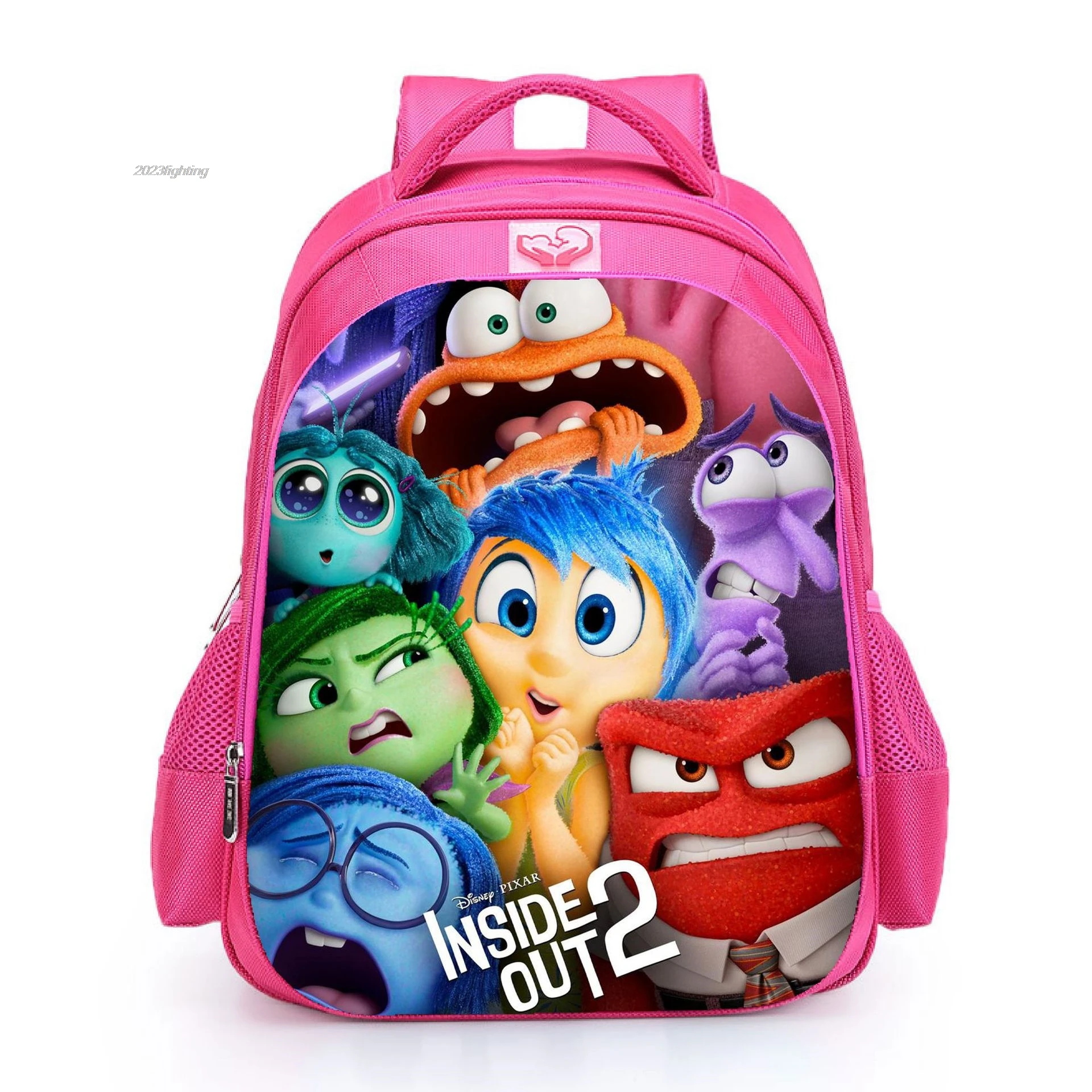 16inch Primary Inside Out 2 School Bags Primary Boys Girls Orthopedic Software Backpack Grade 1-6 Kids Mochilas