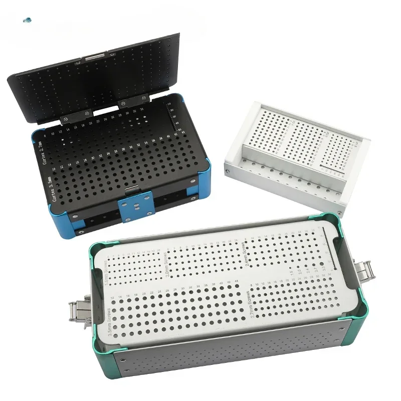 Stainless steel nail box, cortical bone snail, instrument disinfection box