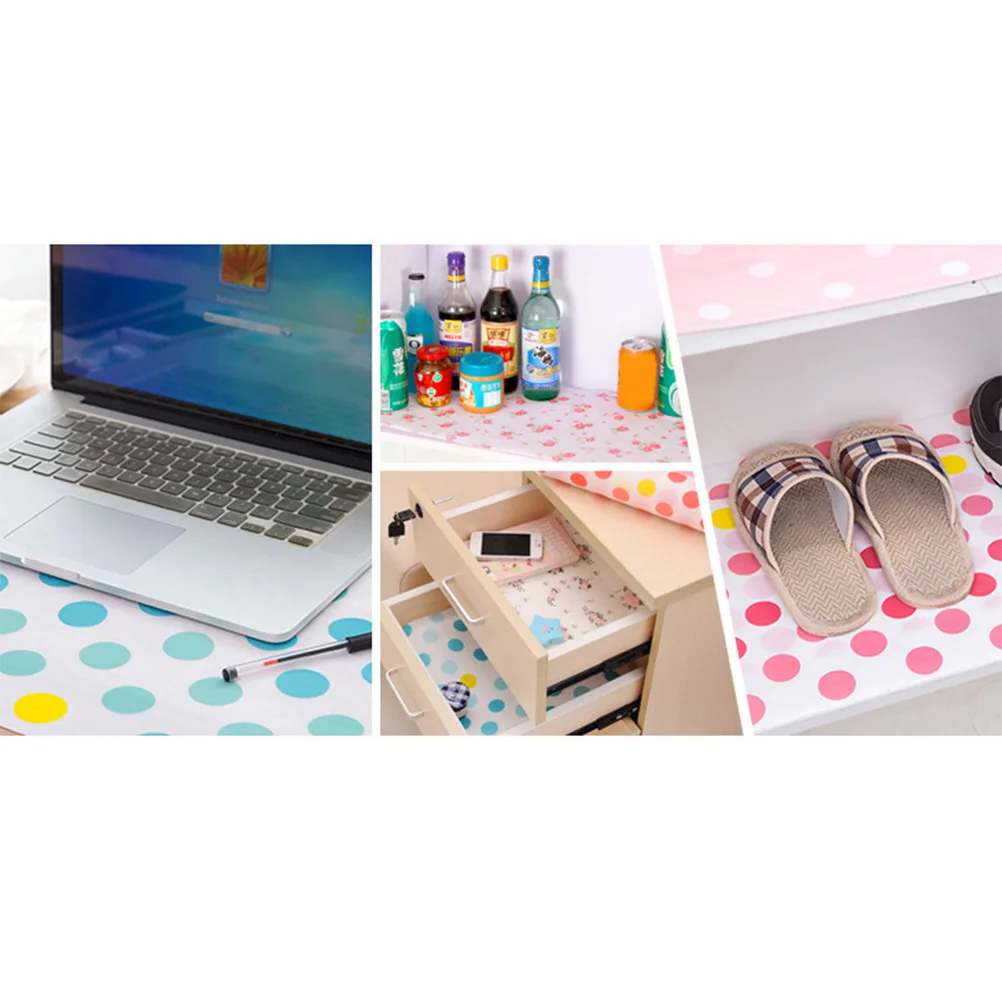 

Waterproof Drawer Paper Pad Blue Anti-Grease Anti-Oil Kitchen Dust Prevention Packing Paper Moisture Proof Cartoon