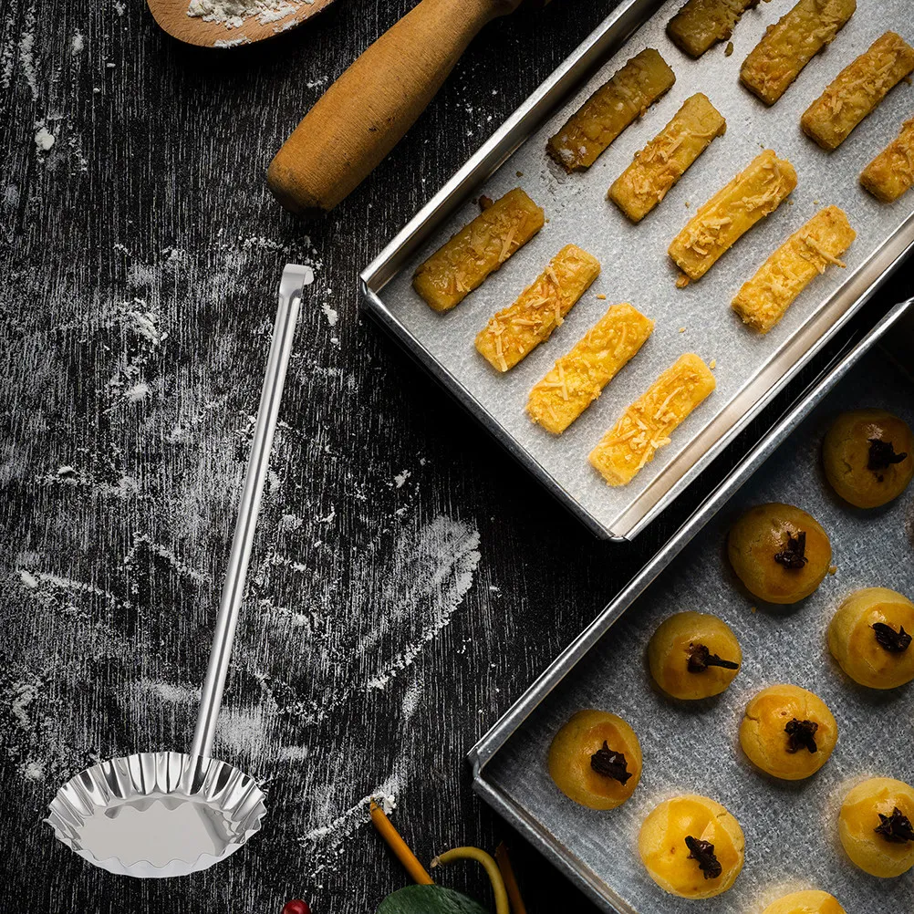 4Pcs Premium Meat Ball Tools Stainless Steel Kitchen Gadgets for Meat Pie Radish Pancake Shrimp Cake Making Cooking Supplies