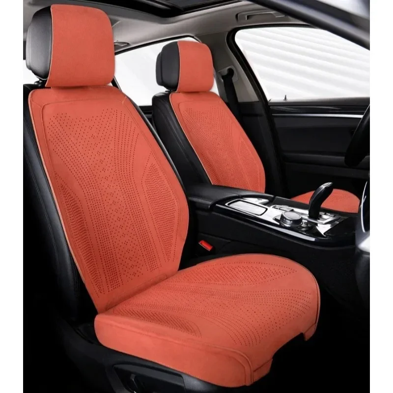 High Quality Light Luxury Suede Cushion Unit, 5 Seats Full Kit, Non Slip Feature, Interior Decor Piece