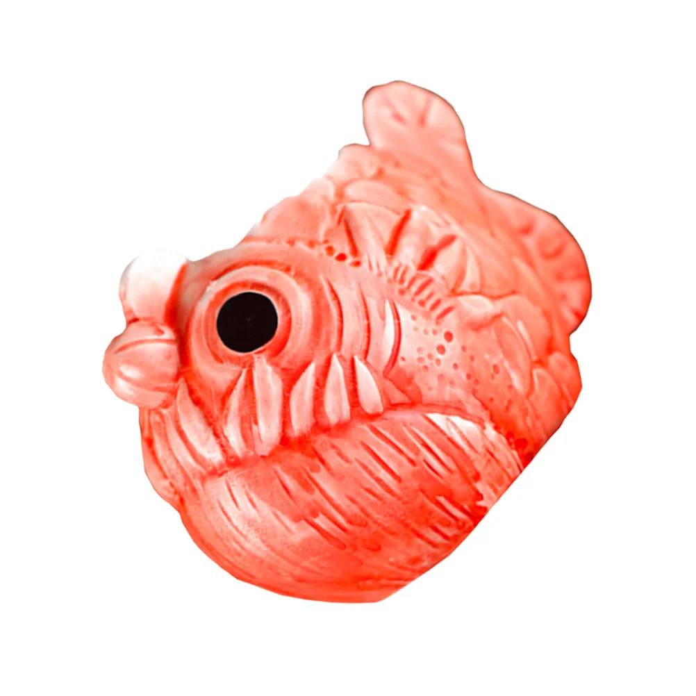 

1Pcs Cocktail Cup Creative Ceramic Wine Tumbler for Bar Multi-Purpose Personality Drinking Cup Lantern Fish Shape Stylish