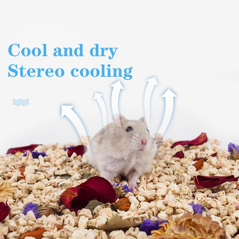 

Corn cob pad hamster to relieve summer heat and taste, urine sand sawdust grain supplies golden bear hedgehog chinchilla pet