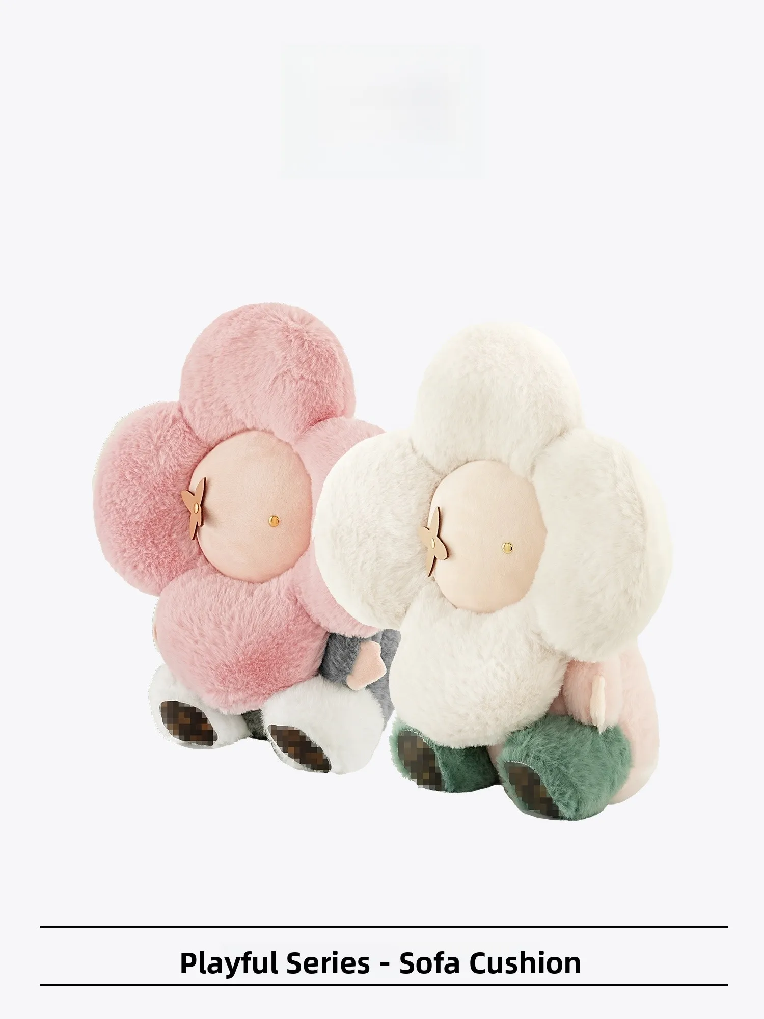 

Декоративная подушка Borlos Flower Fairy в форме цветка, мягкая, для демонстрационных залов, аксессуар для декора, нестандартная форма, для детской комнаты