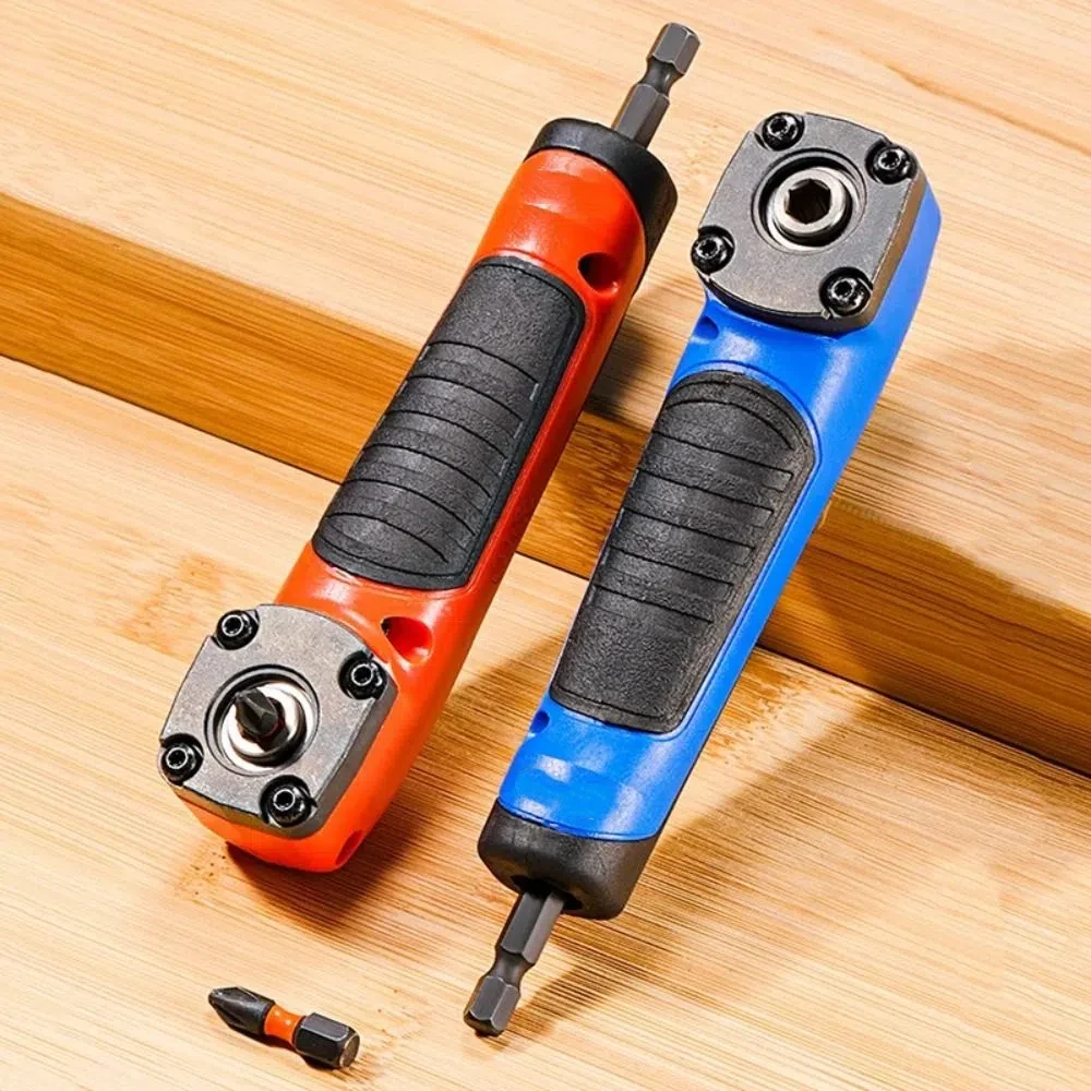 

Upgrade Right Angle Extension Driver Bend 90 Degrees Blue and Orange Magnetic Socket Holder Manual Tool Rotate Left and Right