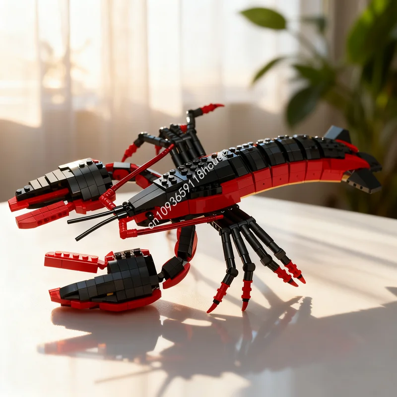 

615 шт. MOC Batmansed S Favorite Lobster Creatored модель строительные блоки DIY идея игрушки образование рождественские подарки дети день рождения