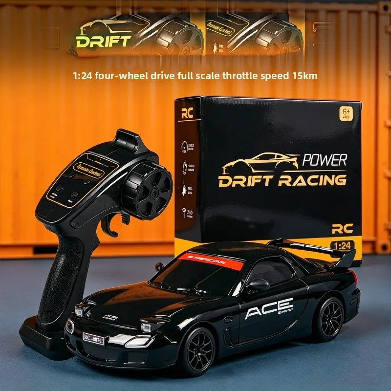 Cool Stuff Toy Car Funny Gift-1:24 Scale High-speed 4WD Rc Cars,Remote Control Car Toy,Kawaii Racing Rc Drift Car,Toys for Kids