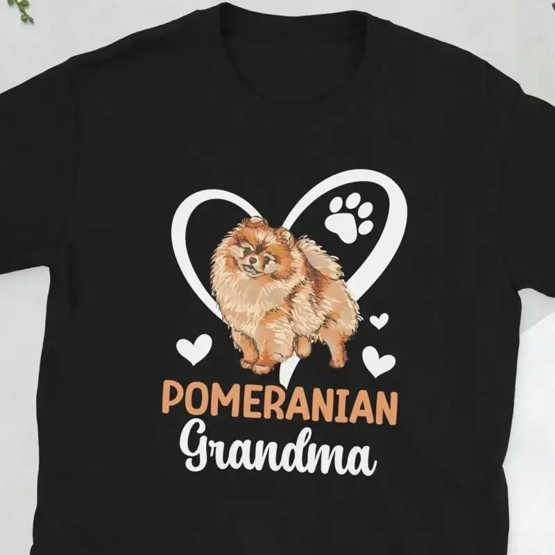 Best Pom Grandma Of A Pomeranian s T Shirt