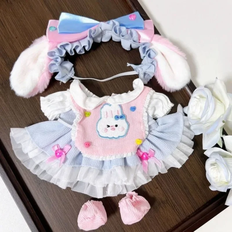 20cm Baby Clothes Cute Rabbit Dress No Attribute Rabbit Ear Hair Hoops Socks Accessories