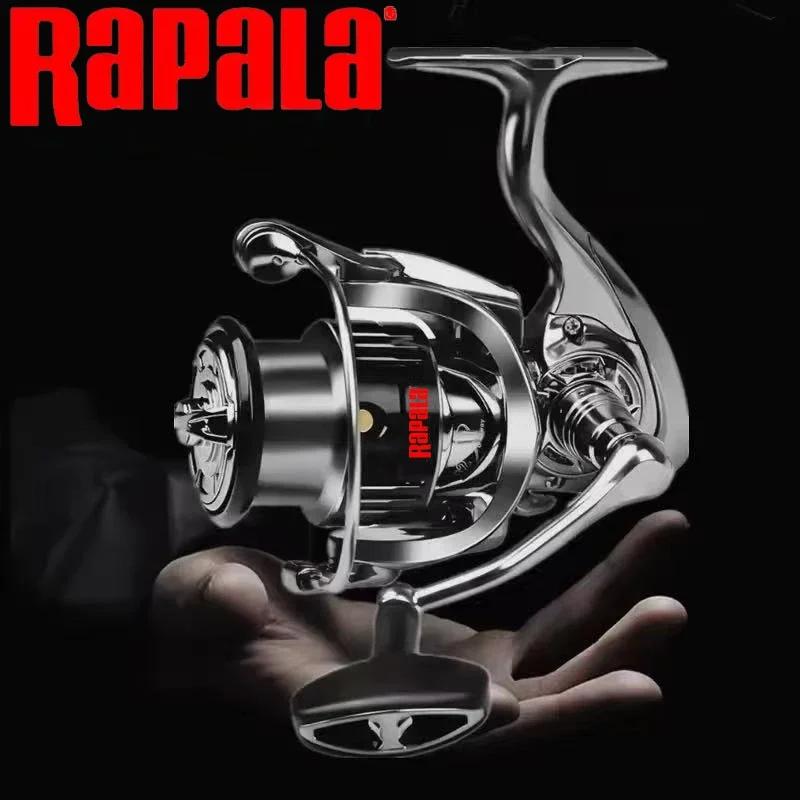 Rapala Spinning Fishing Reel 18KG Max Drag 4.7:1 Ball Bearings Aluminum Spool Carbon Fiber Drag Saltwater Fishing CoilID: 100501
