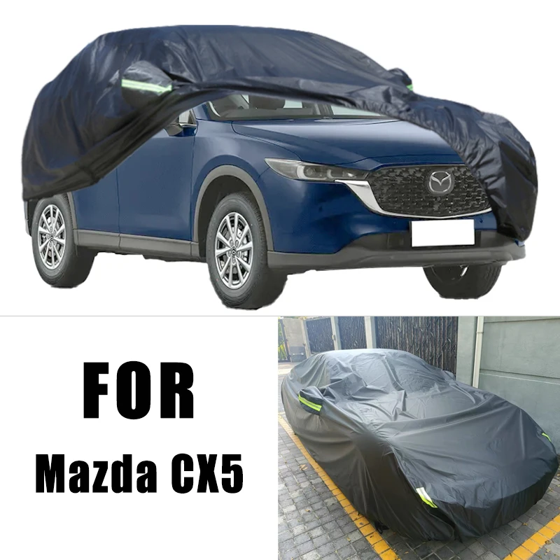 

For Mazda CX5 All-Weather Car Covers 6-in-1 Waterproof Dustproof UV Proof Snowproof Scratch Resistant Protection