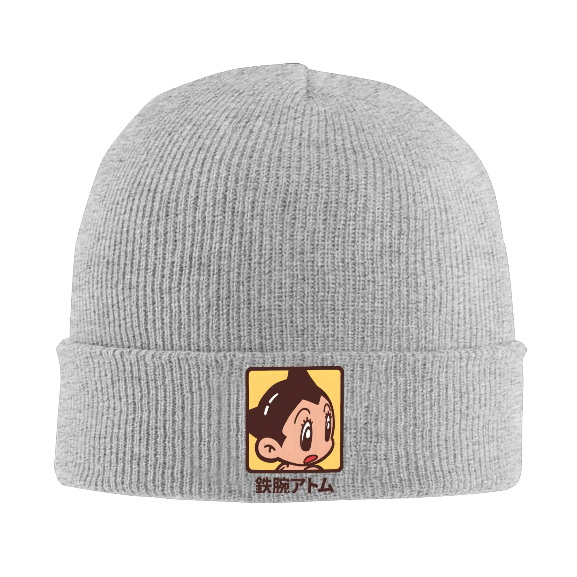 Astroboy Astro Boy Anime Hats Autumn Winter Beanie Street  Caps Unisex Acrylic Knitted Hat