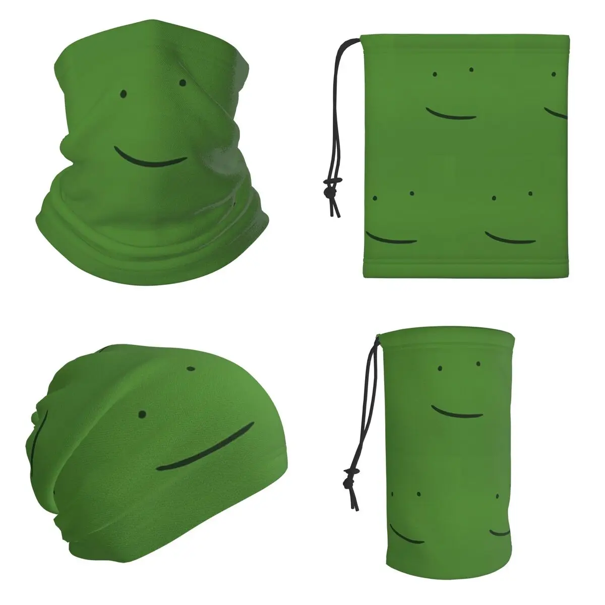 Liam Plecak From Hfjone Smile Bandana Neck Gaiter Printed Wrap Mask Scarf Riding Face Mask For Men Women Adult All Season
