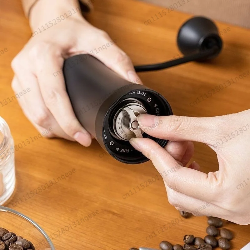 Hand Coffee Bean Grinder Household Portable Double Bearing Italian Hand Brew Coffee Bean Grinder Grinder
