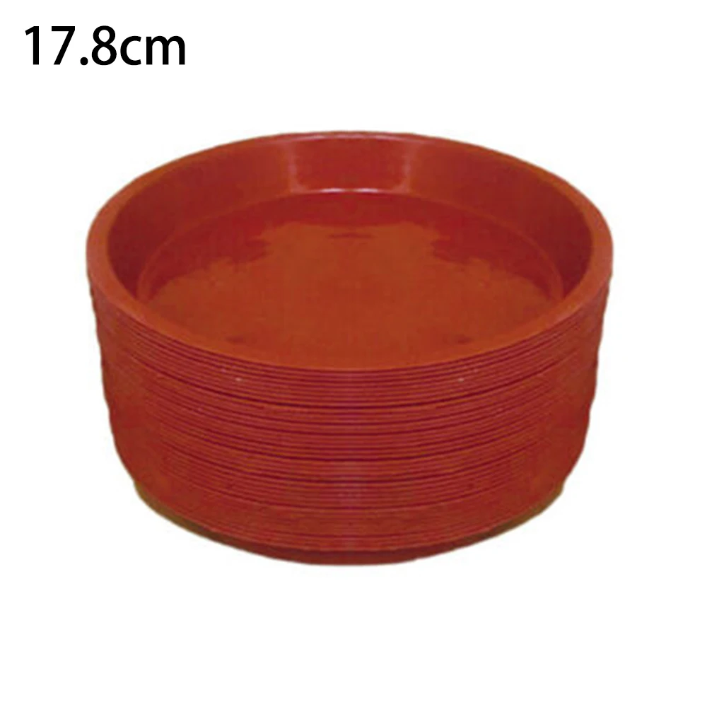 High quailty Hot New Water Tray Base Saucer Yard 10pcs Flowers Heavy Duty Outdoor Living Plant Plant Pot Plastic