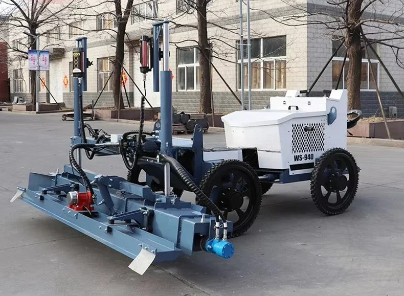 Automatic Laser Screeding Machine Concrete Self Leveling Screed Road Leveling Machine