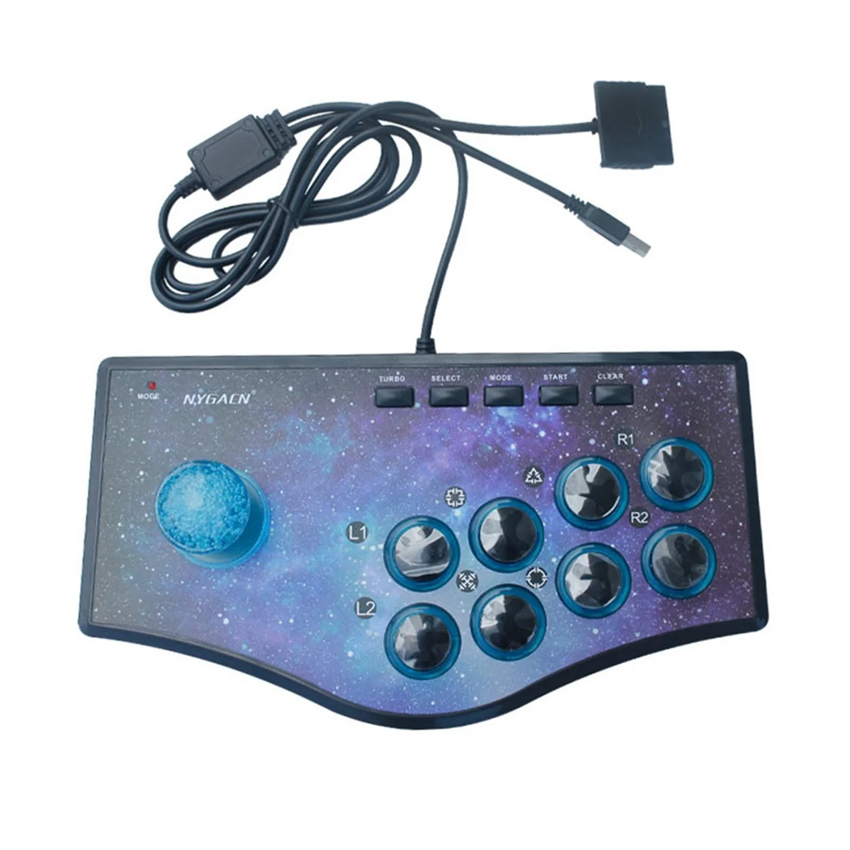 Latest NYGACN USB Arcade Fight Stick Street Fighting Joystick