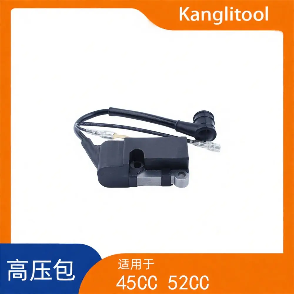 Reliable Ignition Coil Fit For 4500 5200 5800 Chainsaw 45cc 52cc High Voltage Pack Motor Spare Replacement Repair Parts