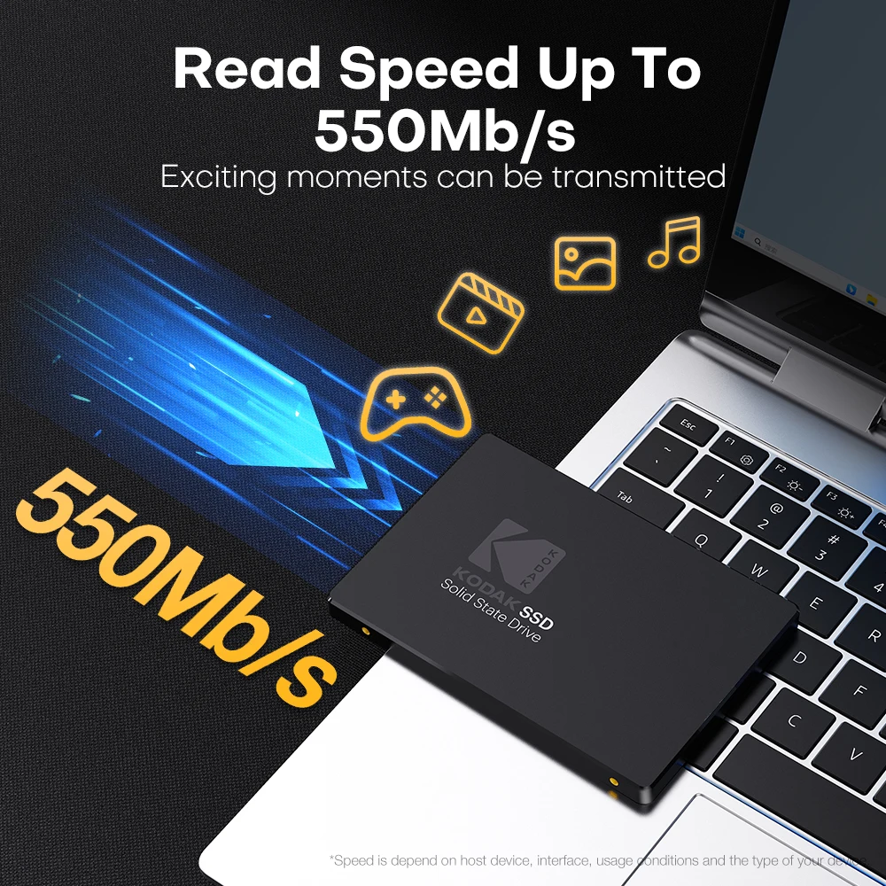 코닥 X120 PRO SSD 드라이브 HDD 2.5 하드 디스크 SSD 120GB 1TB 512GB 128GB 256GB HD SATA 디스크 내장 하드 드라이브 노트북 컴퓨터용