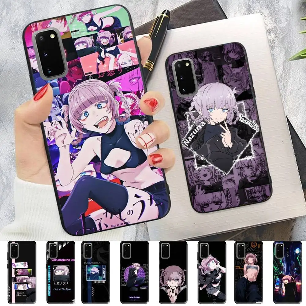 CUTE NANAKUSA NAZUNA Phone Case For Samsung S 24 fe 25 Ultra plus 20 lite 21 30 22 23 24 22 Ultra 5G Fundas