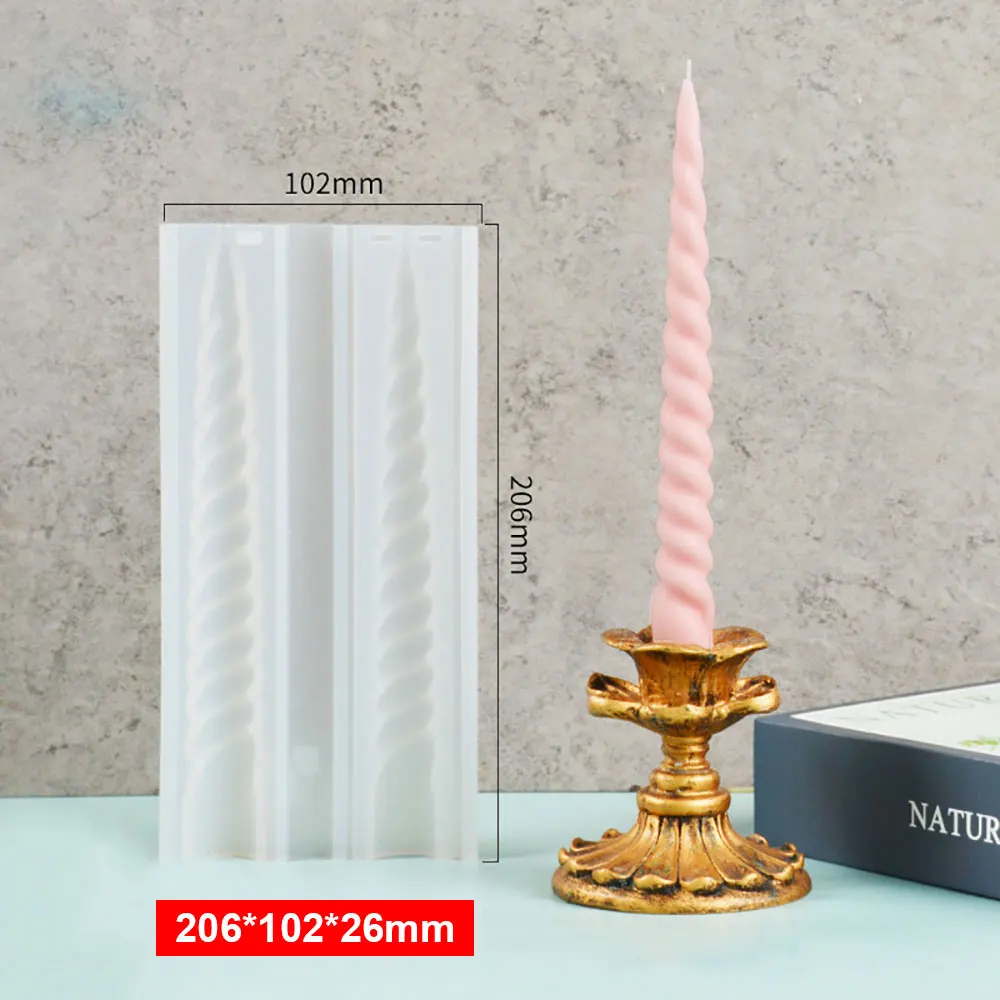 DIY Long Silicone Mold for Candle Making