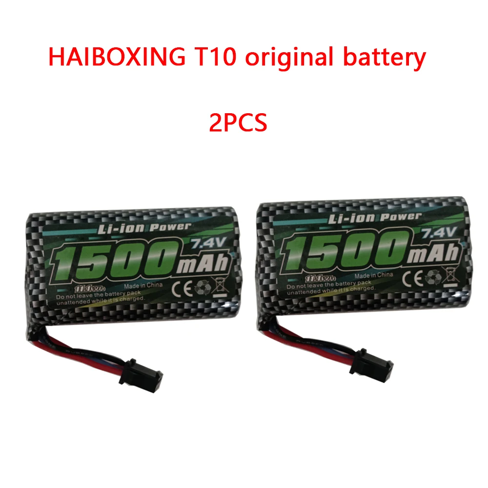 7.4 1500 mAh original battery for HAIBOXING T10/2105A RC car accessories Remote Control Car Battery