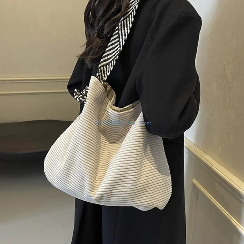 

340D Trendy Nylon Shoulder Bag Handbag With Adjustable Strap For Comfort And