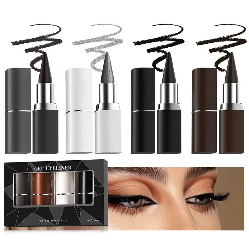 Quick Dry Liquid Eye Liner Waterproof Liquid Eye Liner Stylish Women Accessories Outdoor Travel Gear for Gathering Daily Life