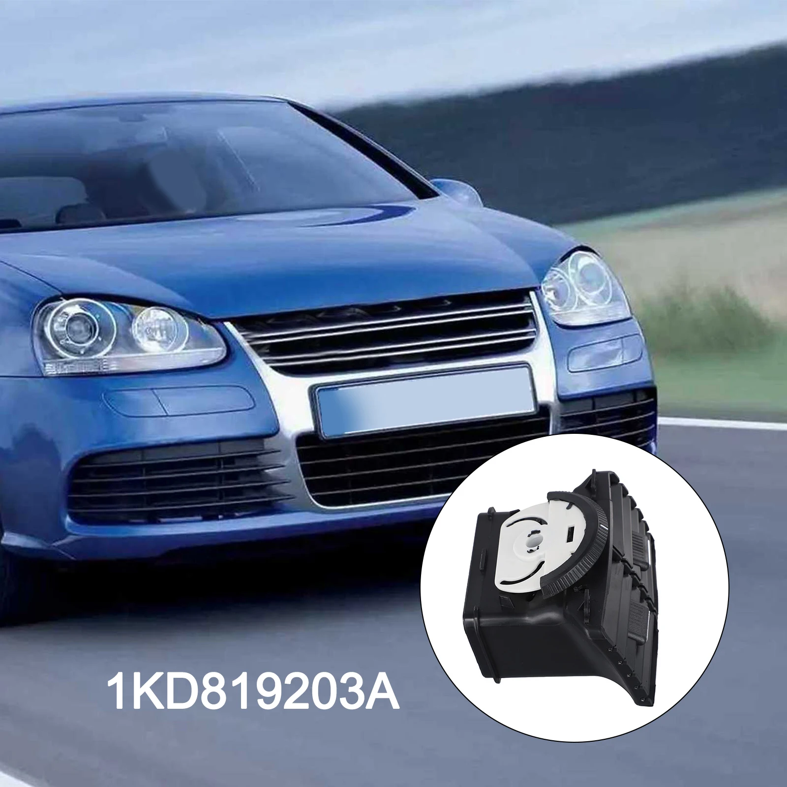 

Задний воздушный выпускной вентилятор переменного тока автомобиля для Golf MK5 MK6, стабильные характеристики, пластиковый материал, высококачественная установка