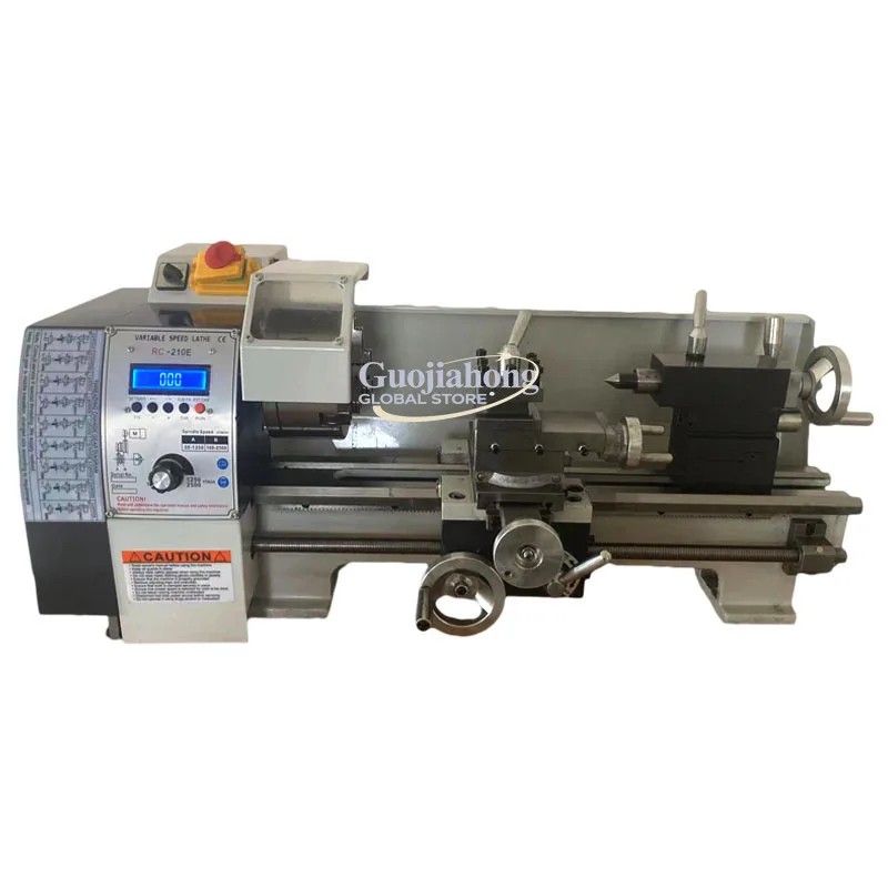 เครื่องกลึงขนาดเล็ก RC210E รุ่นแขวนอิเล็กทรอนิกส์ ขายตรงจากโรงงาน เครื่องมือตัดอัตโนมัติสำหรับใช้ในบ้าน เครื่องกลึงขนาดจิ๋วสำหรับทำเกลียว
