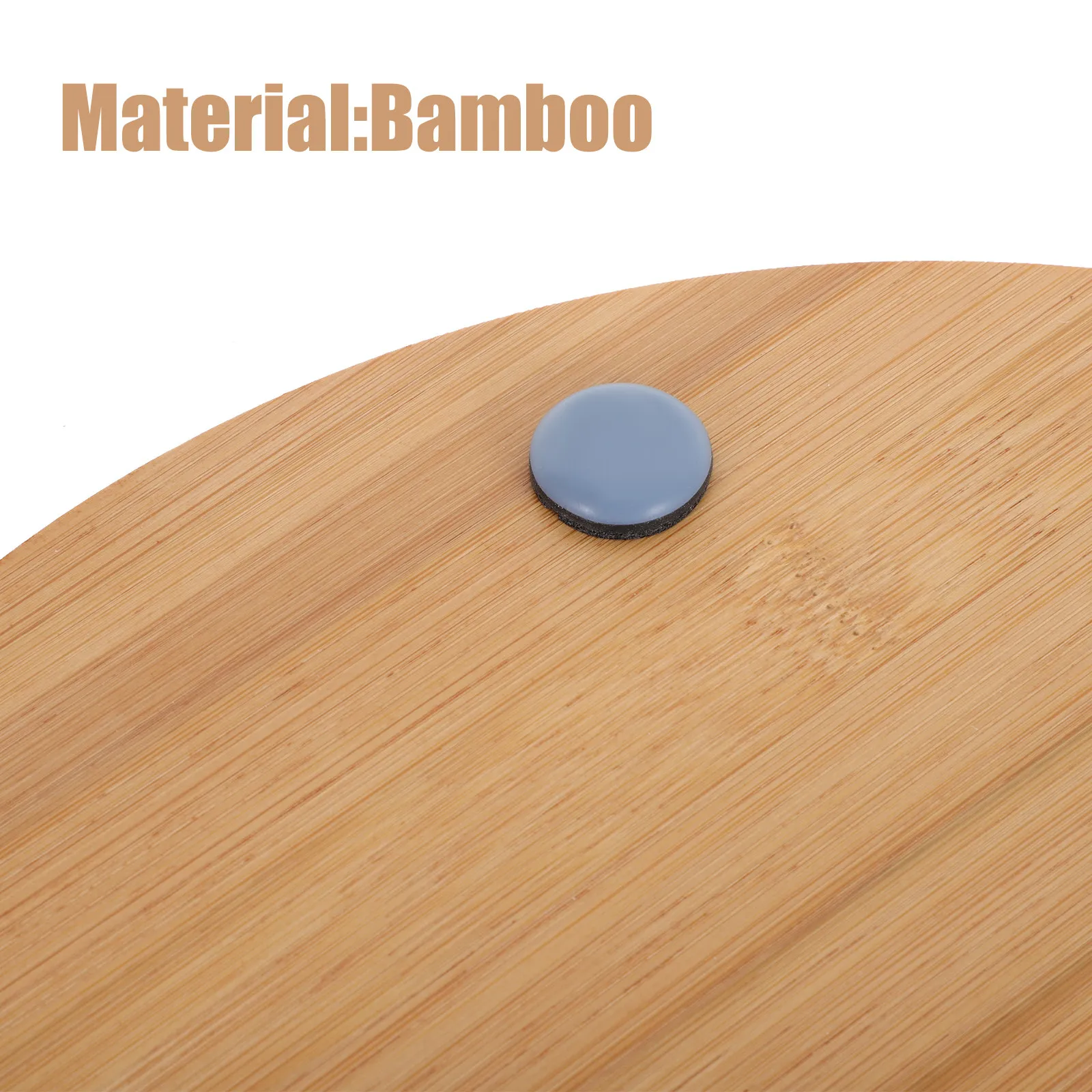 Bamboo Kitchen Appliance Slider Mat 16x11 Inch for Stand Mixer Blender Sliding Tray Countertop Protector Reusable Mixer Base