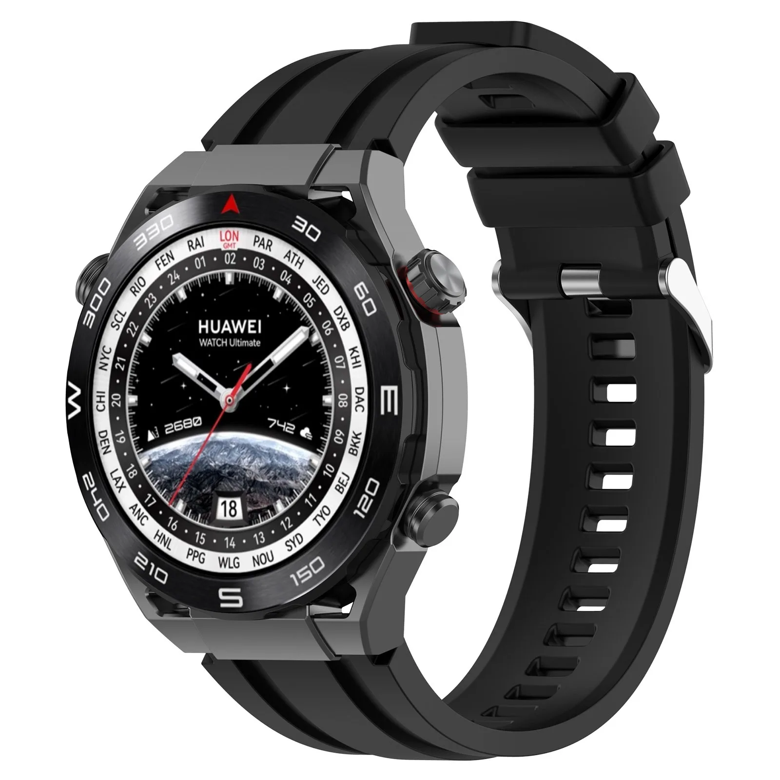 22mm Silicone Band For huawei watch gt 4/pro/Ultimate/3/2 46mm Bracelet for Samsung Galaxy Watch 46mm/watch 3 45mm/Gear S3 strap