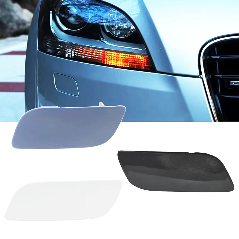 Audi 8J TT TTS Bumper Headlight Washer Cap Pair