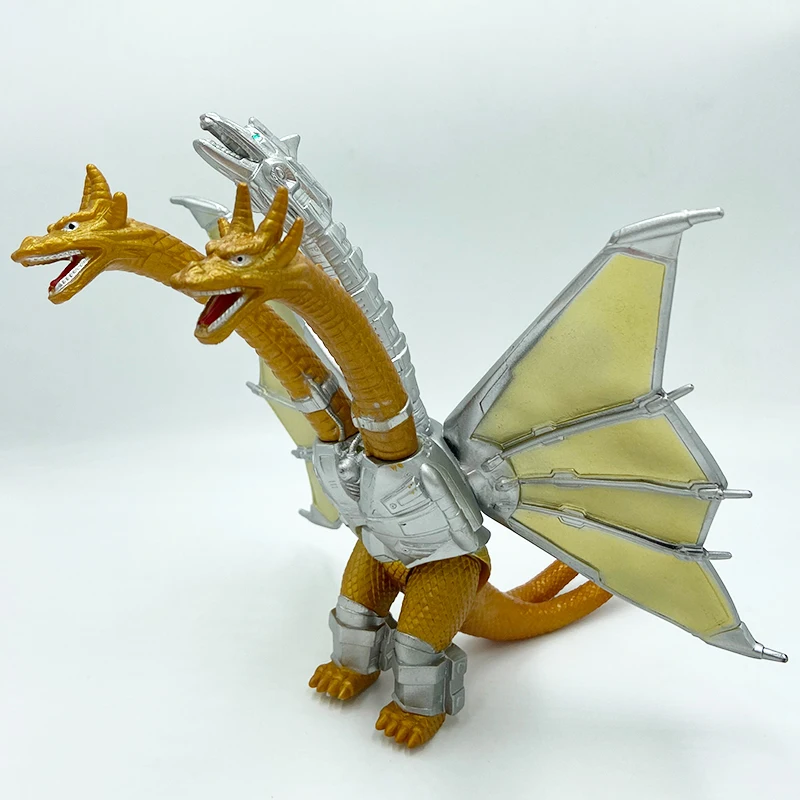 Godzilla King Ghidorah Gold King of Monsters Mechanical 3 Head