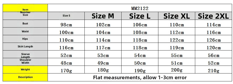 Vestido largo para mujer Mm2122 Suministro europeo y americano Material satinado Estilo camisero con mangas largas