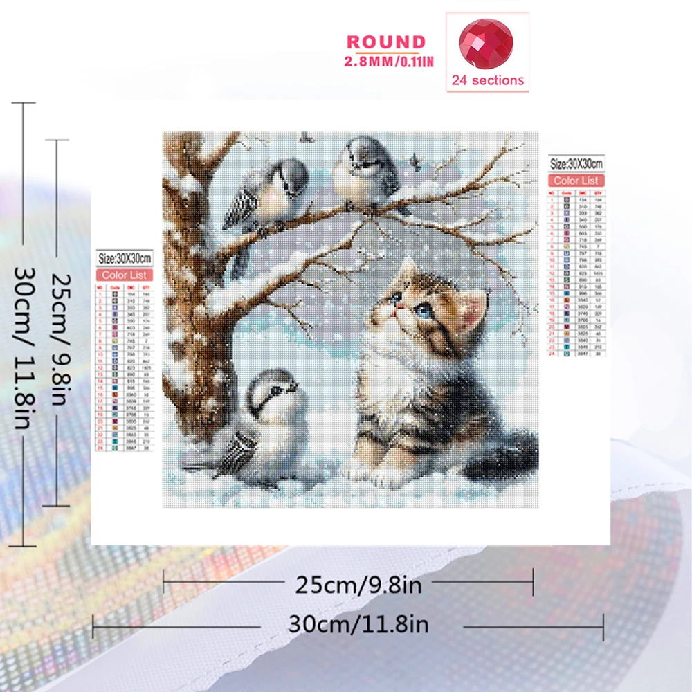 Evershine Cat Алмазная мозаика – обзор и цена Resin Art Price
