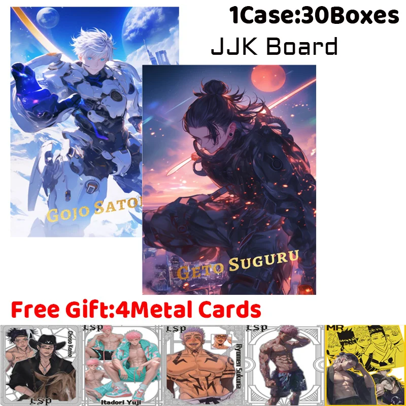 Bling Culture Jujutsu Kaisen Acrylic Board Collection Card Multiple Character Cards Acrylic Card Hobbies and Toy Gift