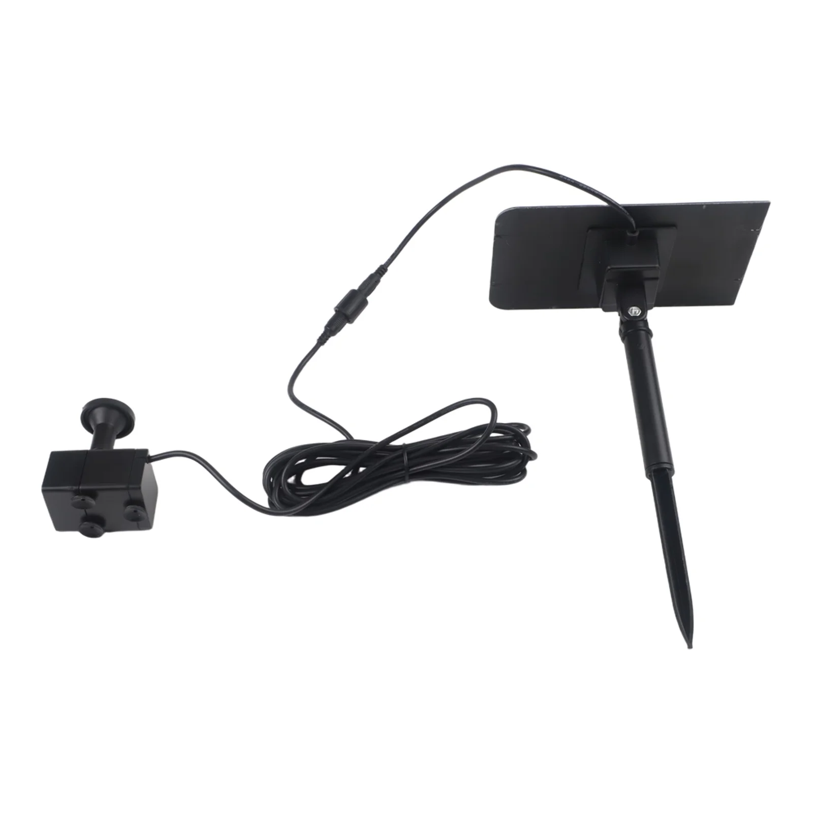 Solar Powered Water Pump Fountain Kit with Multiple Nozzles and Maintenance Friendly Compact Design for Garden Use