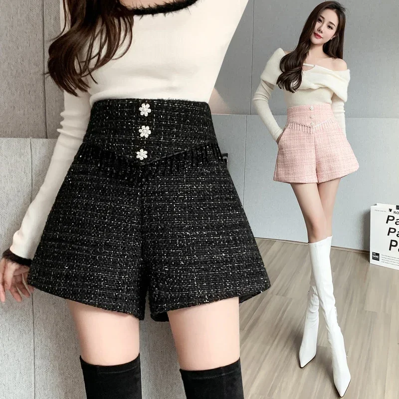 

Ladies Fashion Casual Tassel Woolen Cloth Booty Shorts Women Clothes Girls High Waist Womens Shorts Female Sexy Clothes PAB5863