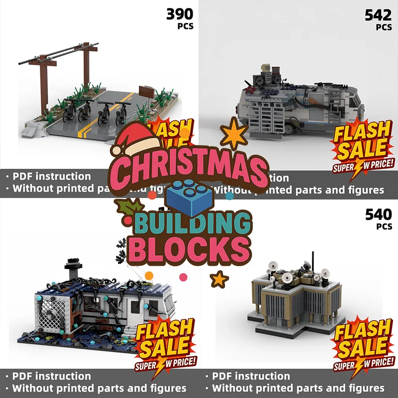 

Подробный дизайн внешнего вида монстров, коллекция строительных блоков с тематикой ужасов, удовлетворяющее свое желание, чтобы исследовать творческие подарки своими руками