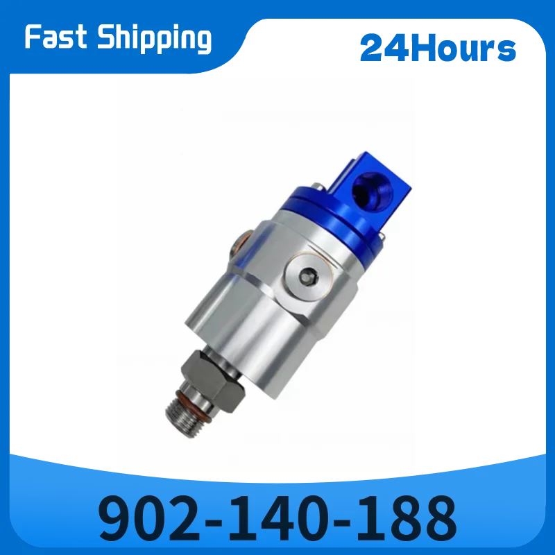 High-speed machine tool spindle and pneumatic rotary joint for deep hole drilling rigs,902-140-188