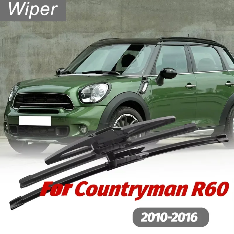 1set Front & Rear Windshield Wiper Blades Windscreen Wipers For Mini Countryman R60 2010-2016 2011 2012 2013 2014 Accessories